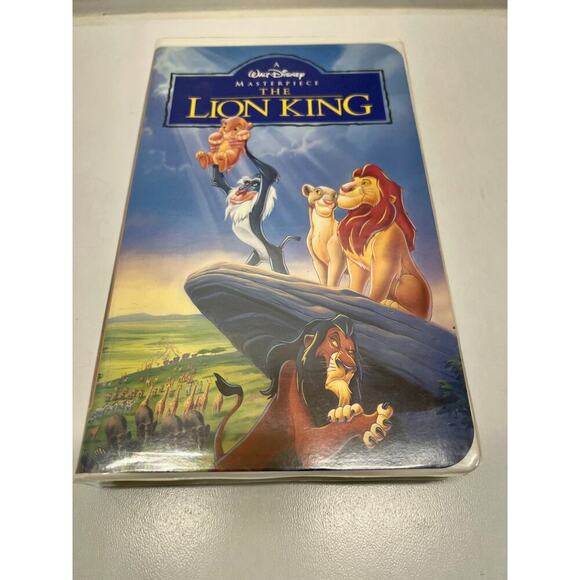 Rare Disney Masterpiece Edition: The Lion King (VHS 1995) With Inserts - Picture 1 of 9
